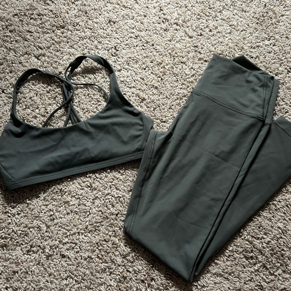 Crz Yoga legging/bra set